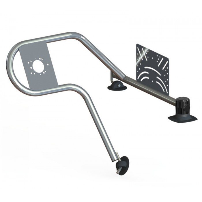 Стойка рулевая с креплением на баллон надувной лодки 32мм быстросъемная в Владивостоке