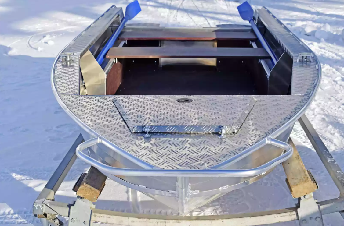 Алюминиевая лодка Wyatboat-370 Р PRO в Владивостоке