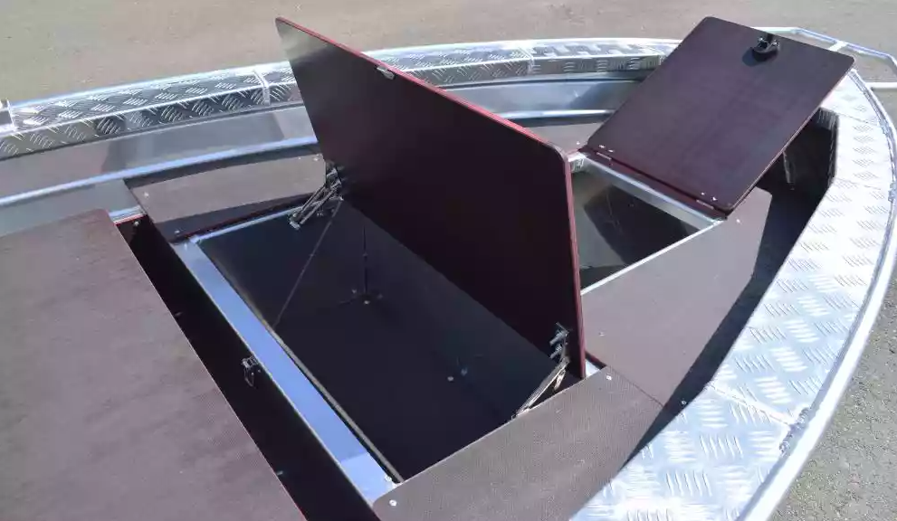 Алюминиевая лодка Wyatboat-390Р Fish в Владивостоке