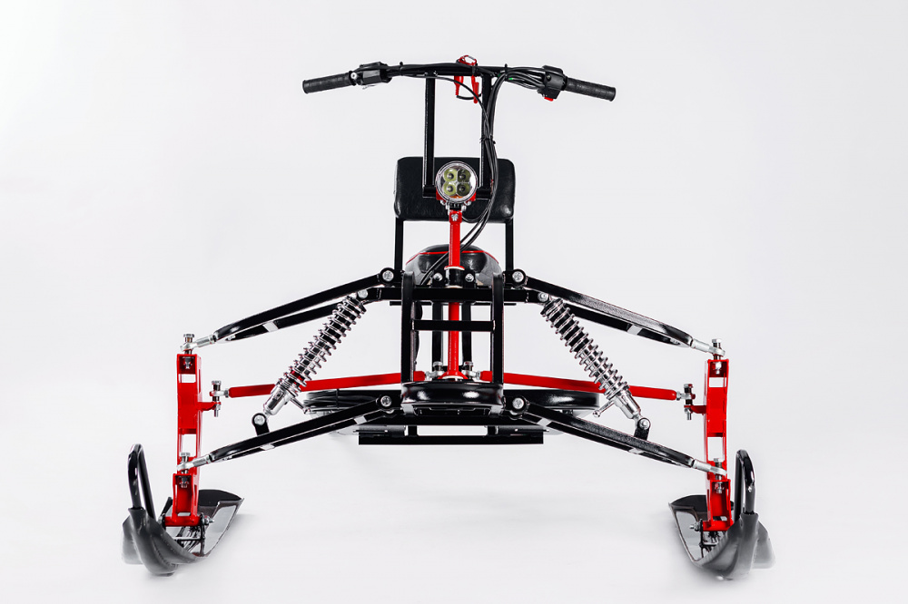 Лыжный модуль IKUDZO с подогревом ручек пластиковые лыжи в Владивостоке