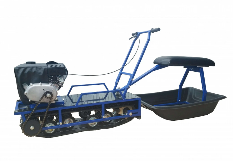 Мотобуксировщик Альбатрос-L 6.5 с фарой в Владивостоке