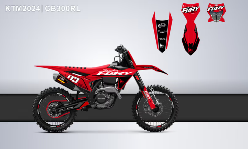 Кроссовый мотоцикл Sanchez Fury CB300RL в Владивостоке