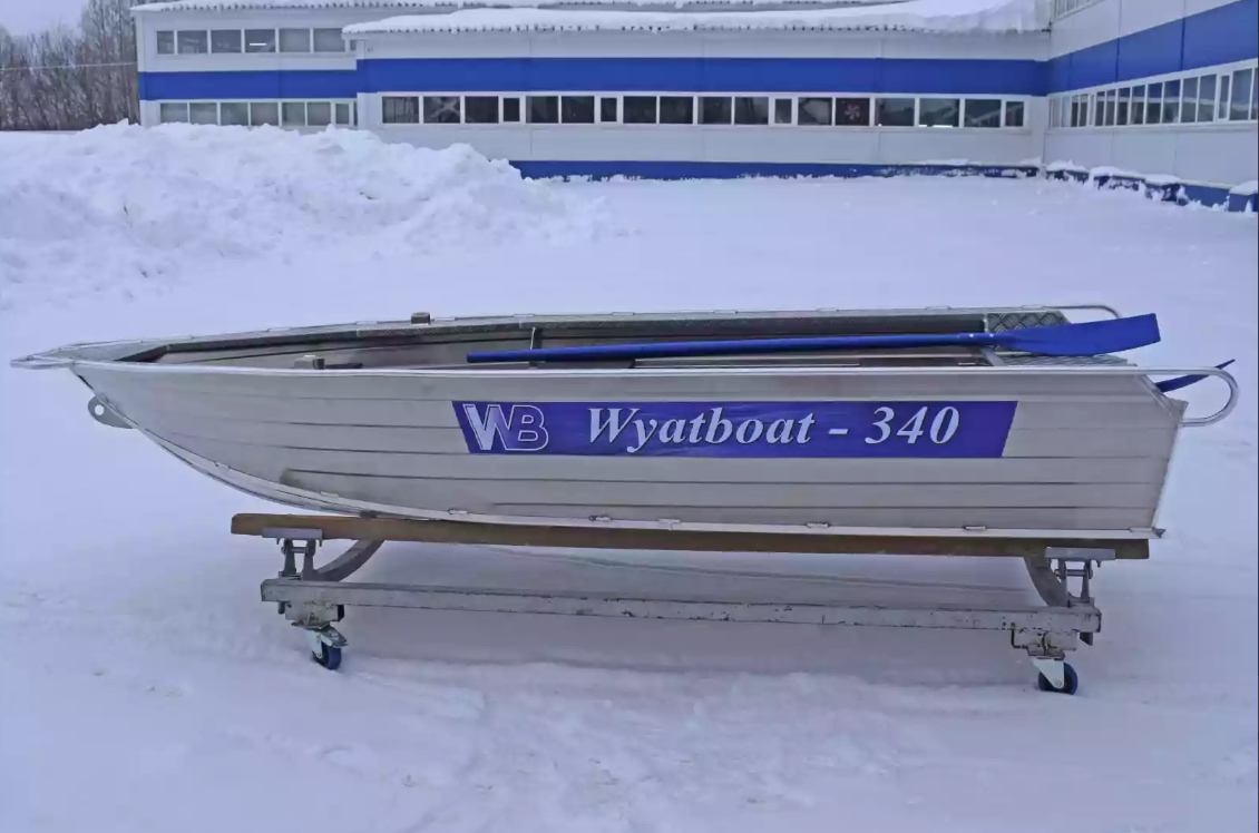 Алюминиевая лодка Wyatboat-340 Р в Владивостоке
