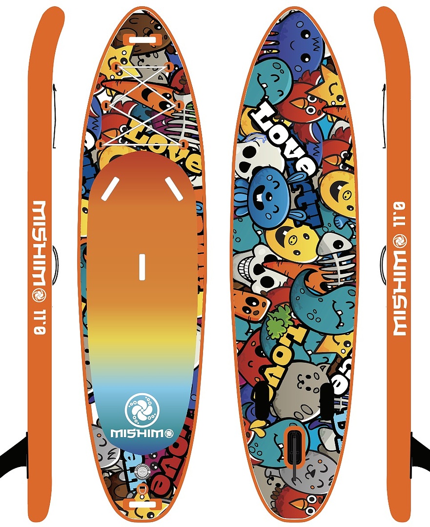 SUP (САП) Доска MISHIMO CRAZY-LINE 9.5’ (305см) в Владивостоке