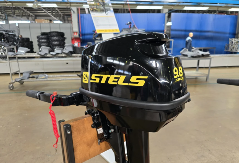 Лодочный мотор STELS 9.8HP в Владивостоке