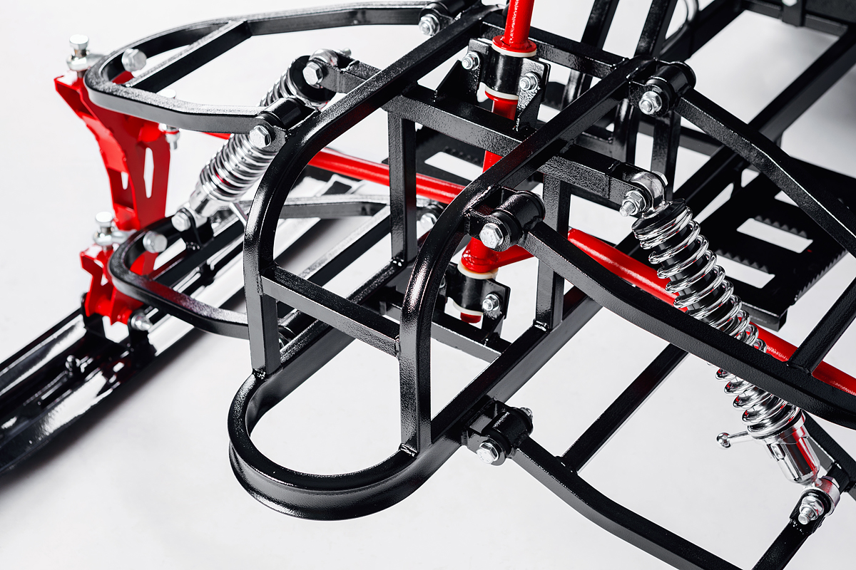 Лыжный модуль IKUDZO TERRAIN с подогревом ручек металлические лыжи в Владивостоке