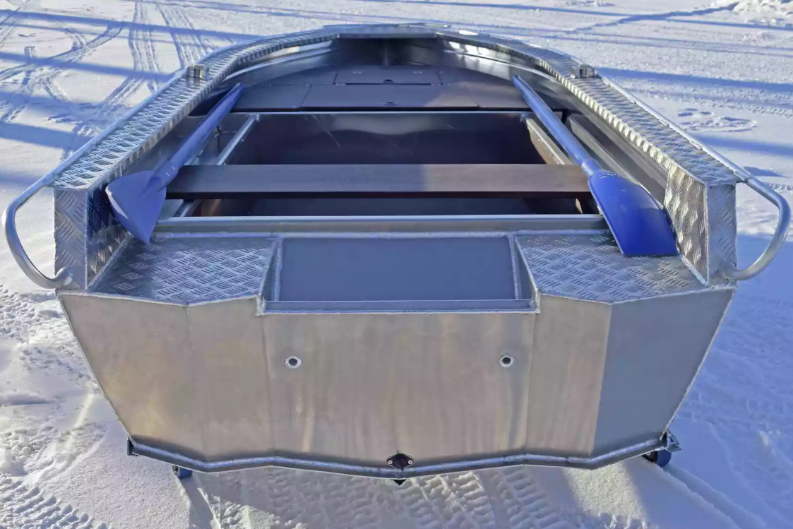 Алюминиевая лодка Wyatboat-370 Р FISH в Владивостоке