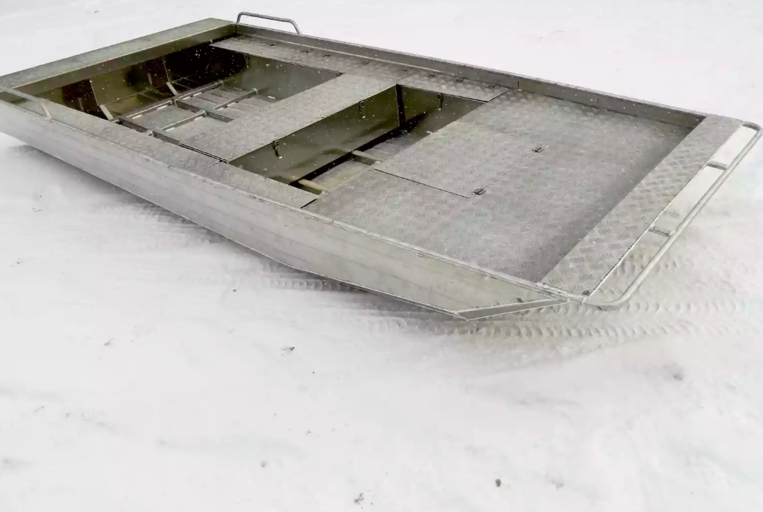 Алюминиевая лодка Wyatboat-390 Jonboat в Владивостоке