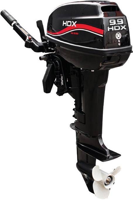 Лодочный мотор 2-х тактный HDX R series T 9,9 BMS в Владивостоке
