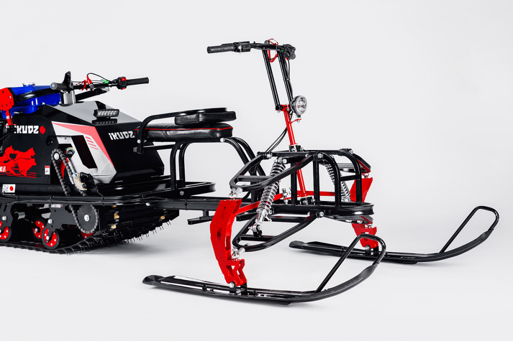 Лыжный модуль IKUDZO TERRAIN с подогревом ручек металлические лыжи в Владивостоке