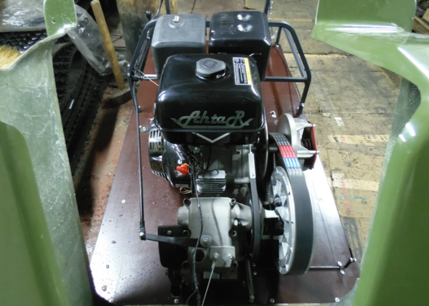 Мотобуксировщик AhtaR LR13 с реверс-вариатором Буран (задний ход) в Владивостоке