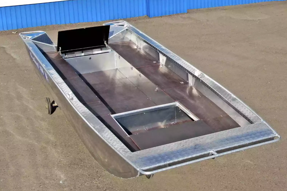 Алюминиевая лодка Wyatboat-490 Jonboat в Владивостоке