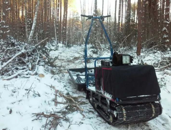 Мотобуксировщик ЮКОН 500 ЛОНГ 15 л.с. в Владивостоке