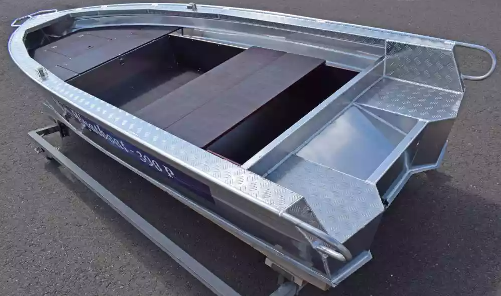 Алюминиевая лодка Wyatboat-390Р Fish в Владивостоке