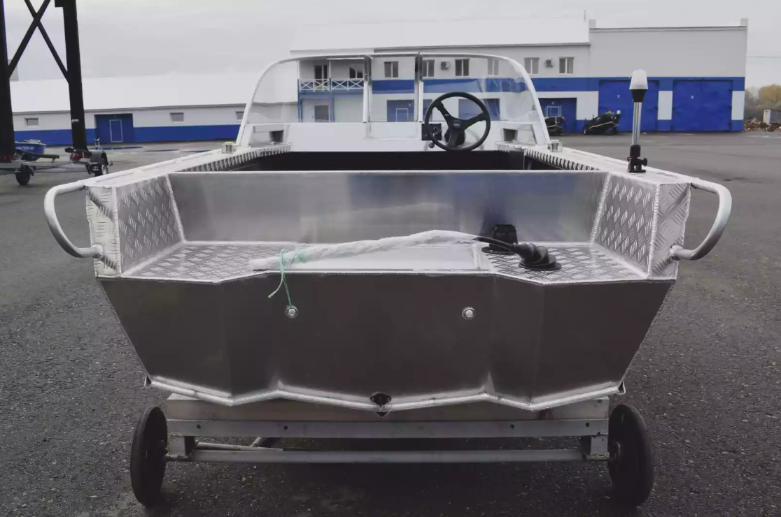 Алюминиевая лодка Wyatboat-390 Pro в Владивостоке