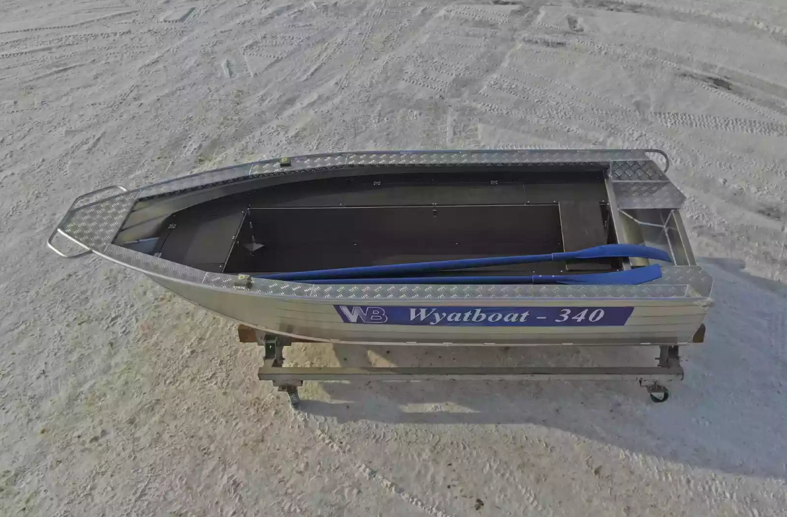 Алюминиевая лодка Wyatboat-340 РМ в Владивостоке