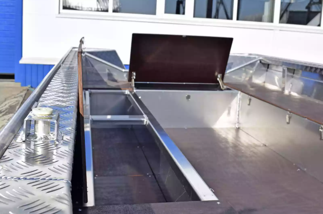 Алюминиевая лодка Wyatboat-490 Jonboat в Владивостоке