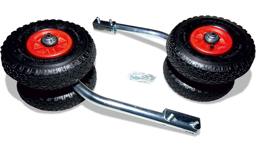 Транцевые колеса модульные двойные усиленные (быстросъемные) в Владивостоке