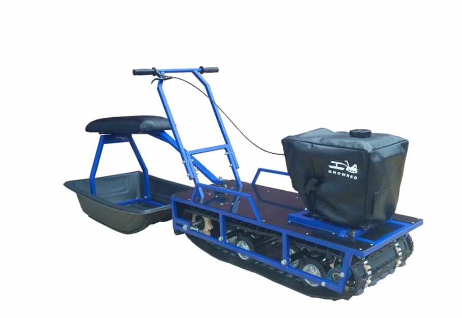 Мотобуксировщик Альбатрос-L 6.5 с фарой в Владивостоке