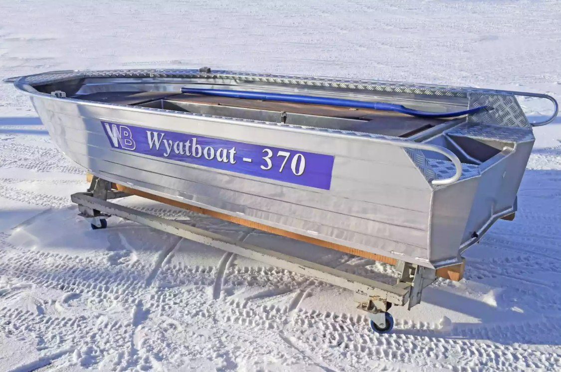 Алюминиевая лодка Wyatboat-370 РМ в Владивостоке