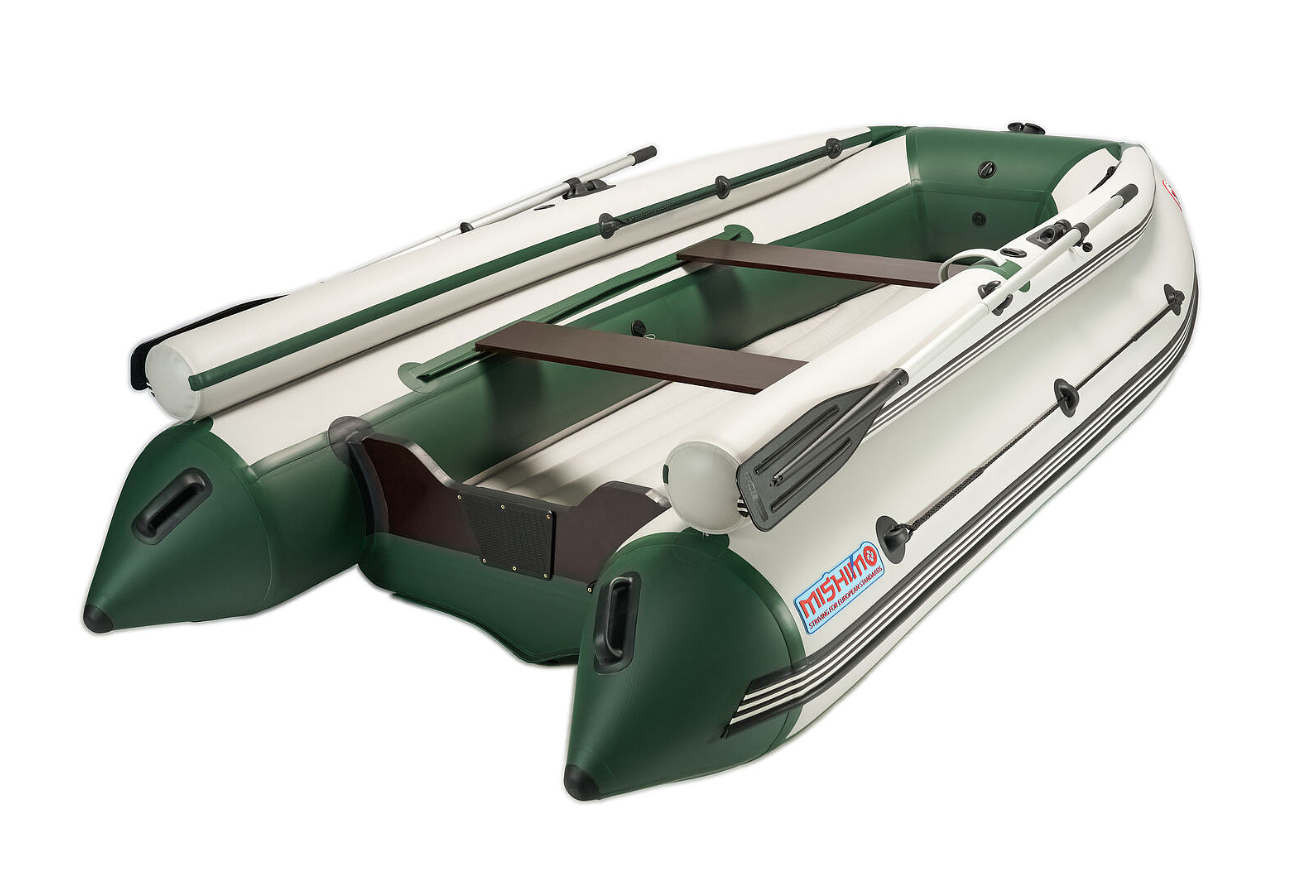 КОМПЛЕКТ ЛОДКА MISHIMO FAMILY LITE 370 + МОТОР MARLIN MP 9.9 AMHS PROLINE FORCE в Владивостоке