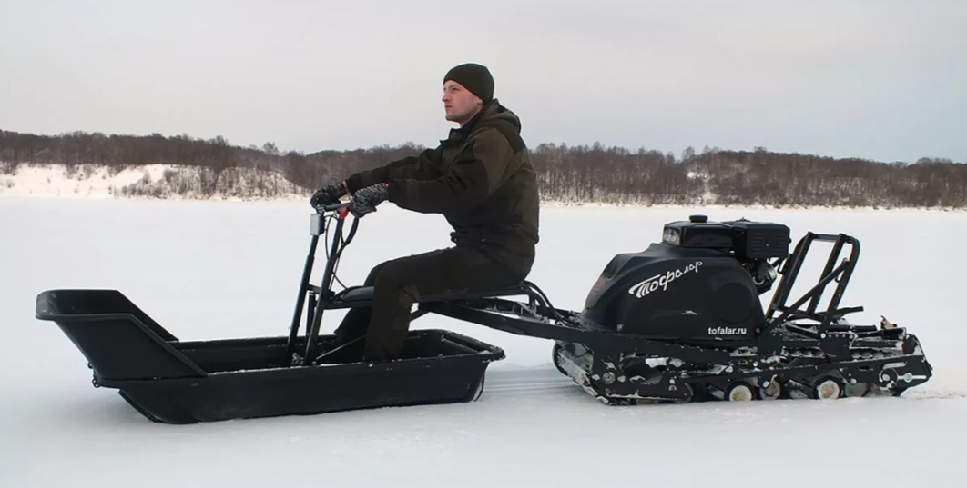 Мотобуксировщик Тофалар 500 с модулем Толкач в Владивостоке