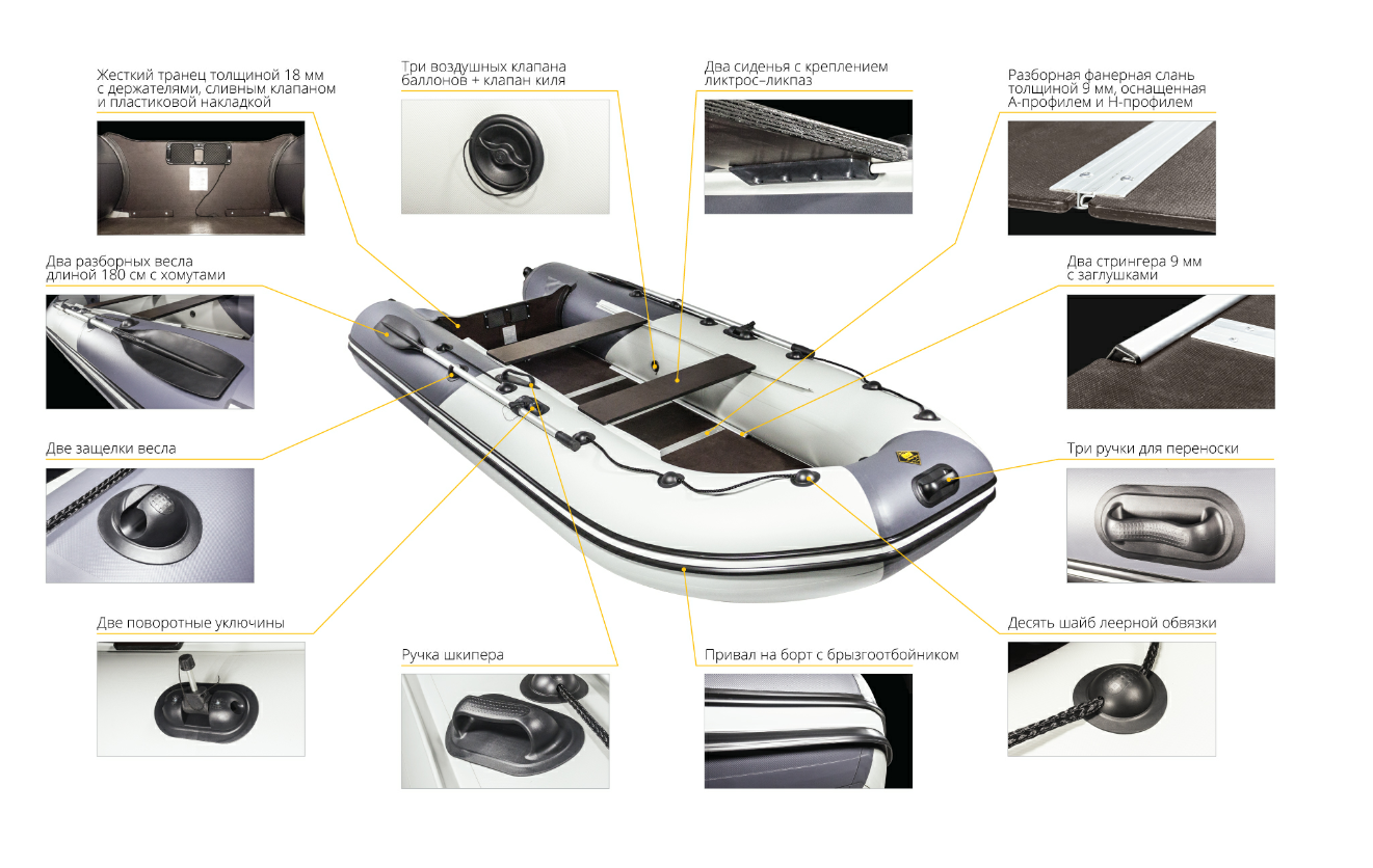 Лодка Ривьера Компакт 3600 СК в Владивостоке