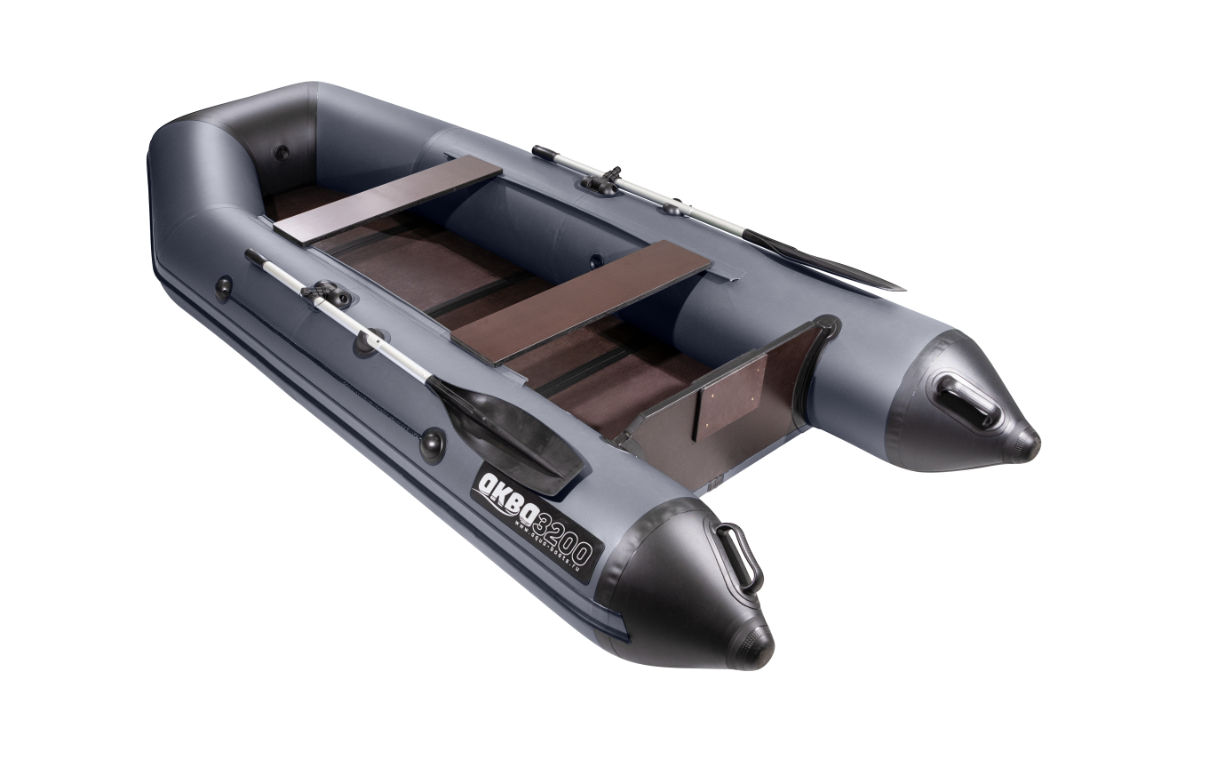  Лодка АКВА 3200 слань-книжка киль в Владивостоке