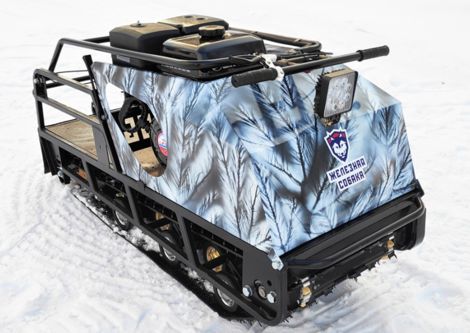 Мотобуксировщик Irondog (Железная собака) M500 20  Камуфляж Охотник в Владивостоке