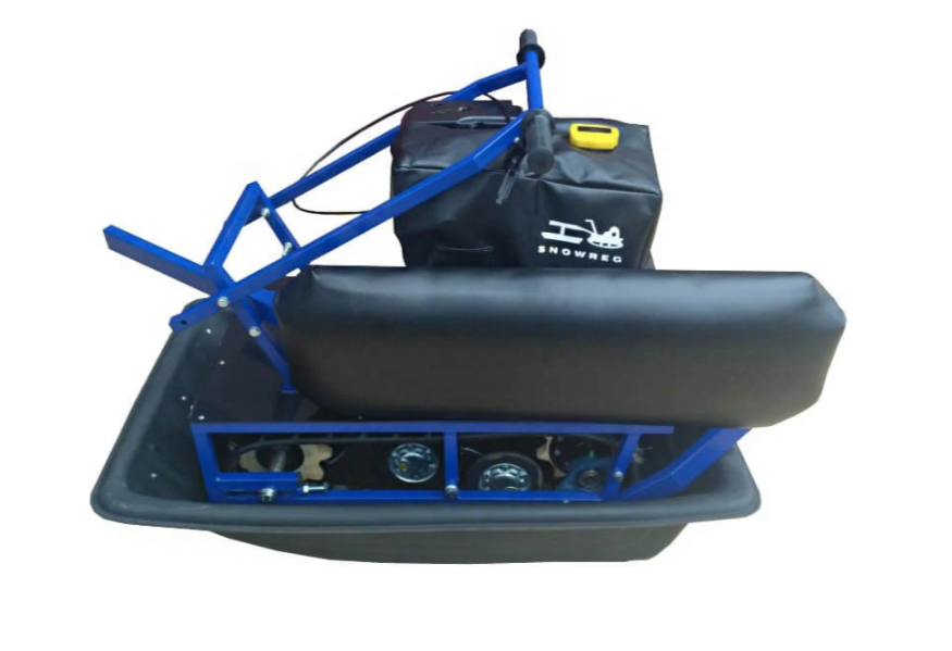 Мини-мотобуксировщик Альбатрос-М с фарой в Владивостоке