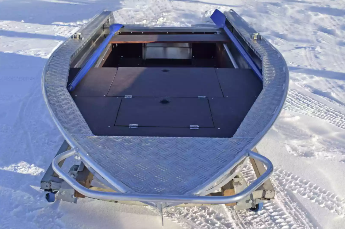 Алюминиевая лодка Wyatboat-370 Р FISH в Владивостоке