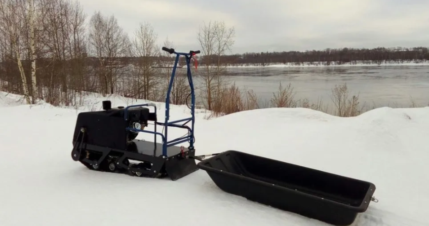 Мотобуксировщик ЮКОН 500 ЛОНГ 15 л.с. в Владивостоке