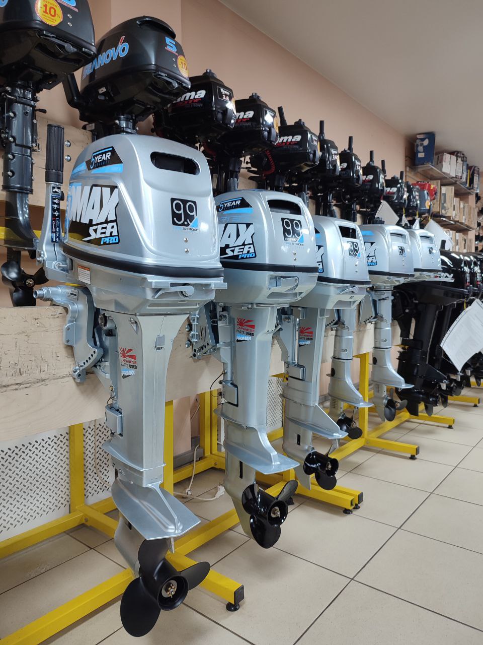 Лодочный мотор PROMAX SP9.9FHS (15) EXTRA в Владивостоке