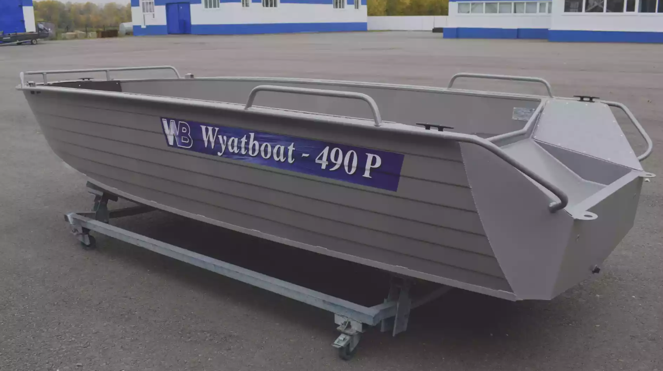Алюминиевая лодка Wyatboat-490 P в Владивостоке