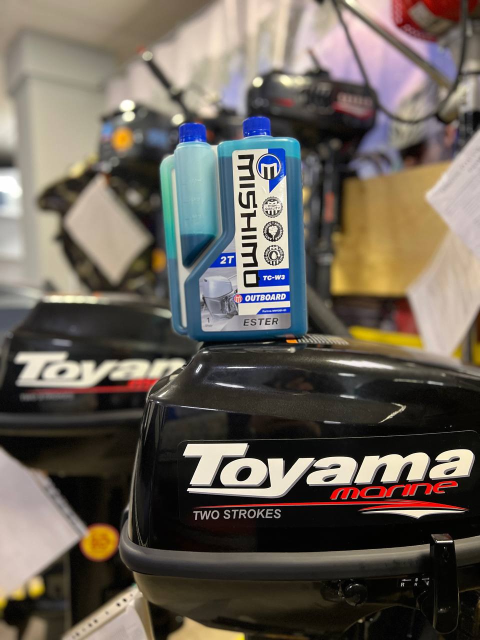 Масло MISHIMO 2T OUTBOARD (ESTER) полусинтетика 1 л в Владивостоке