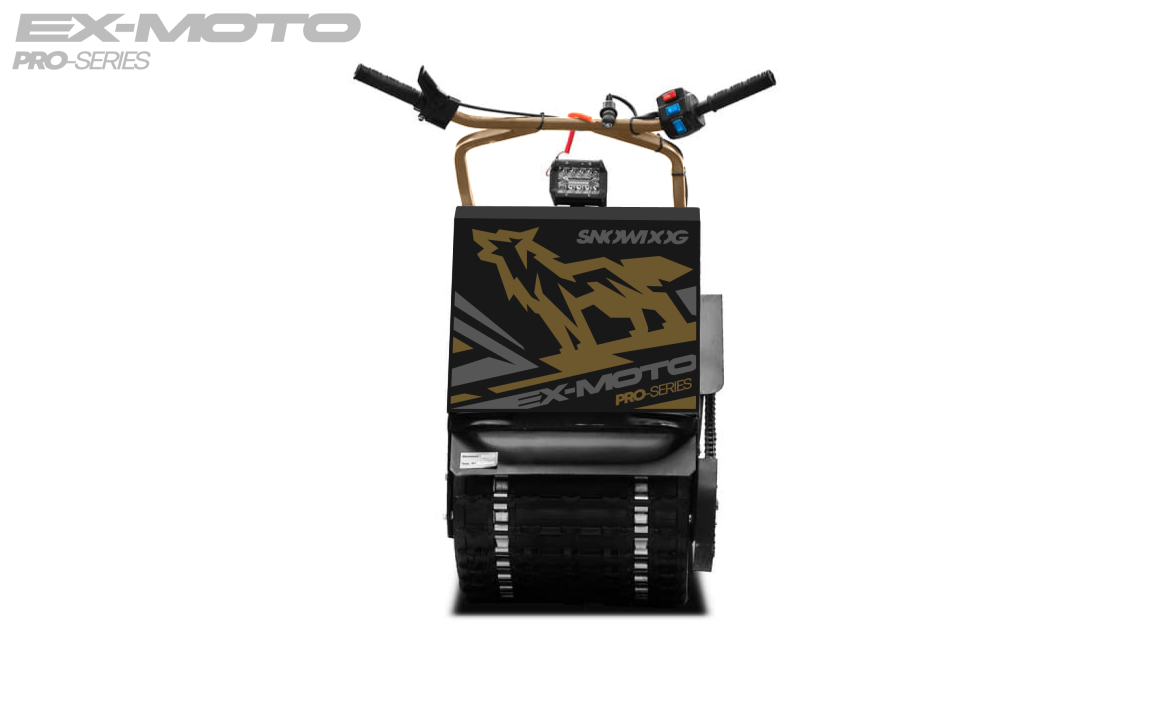 Мотобуксировщик EX-MOTO SNOWDOG S380 8л.с. в Владивостоке