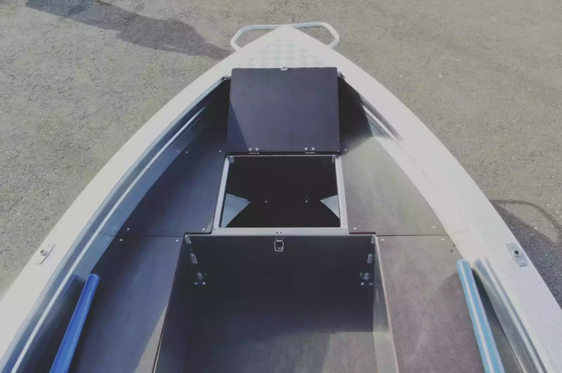 Алюминиевая лодка Wyatboat-370 РМ в Владивостоке