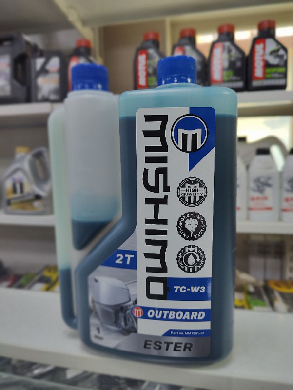 Масло MISHIMO 2T OUTBOARD (ESTER) полусинтетика 1 л в Владивостоке