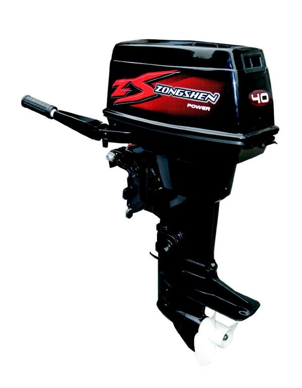 Лодочный мотор Zongshen T40 (+руль+пульт) в Владивостоке