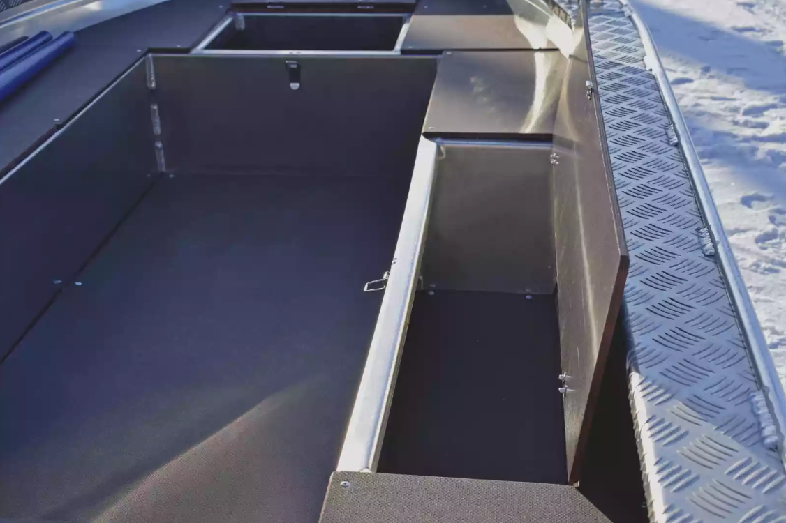 Алюминиевая лодка Wyatboat-370 РМ в Владивостоке