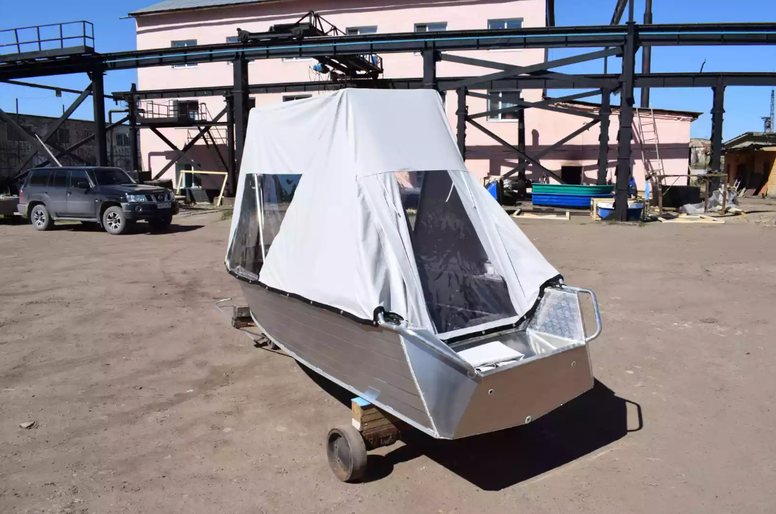 Алюминиевая лодка Wyatboat-390 У в Владивостоке