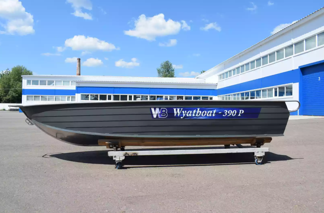 Алюминиевая лодка Wyatboat-390Р Fish в Владивостоке