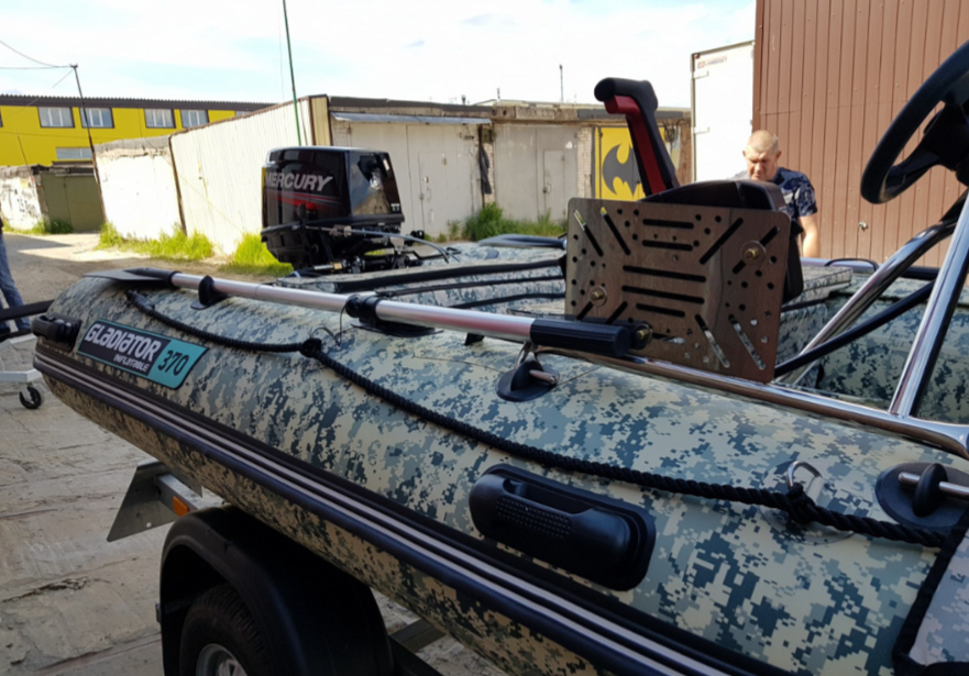 НАДУВНАЯ ЛОДКА GLADIATOR C370AL в Владивостоке