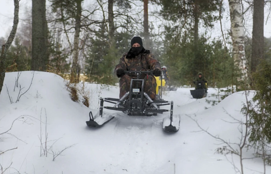 Мотобуксировщик РЫБАК PKD. PSD 13 л.с. (длинная база 1430мм) в Владивостоке