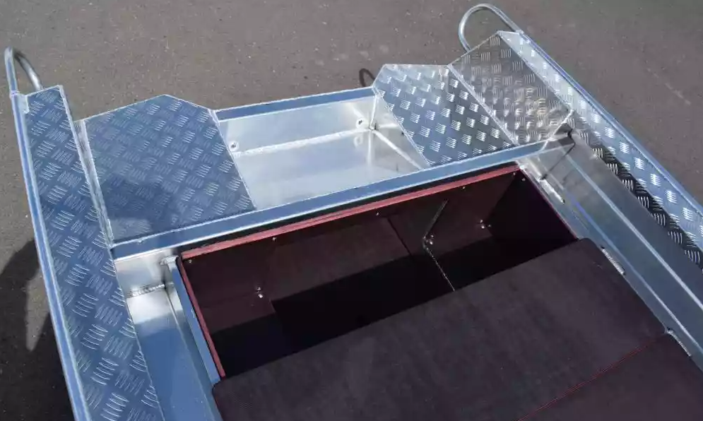 Алюминиевая лодка Wyatboat-390Р Fish в Владивостоке