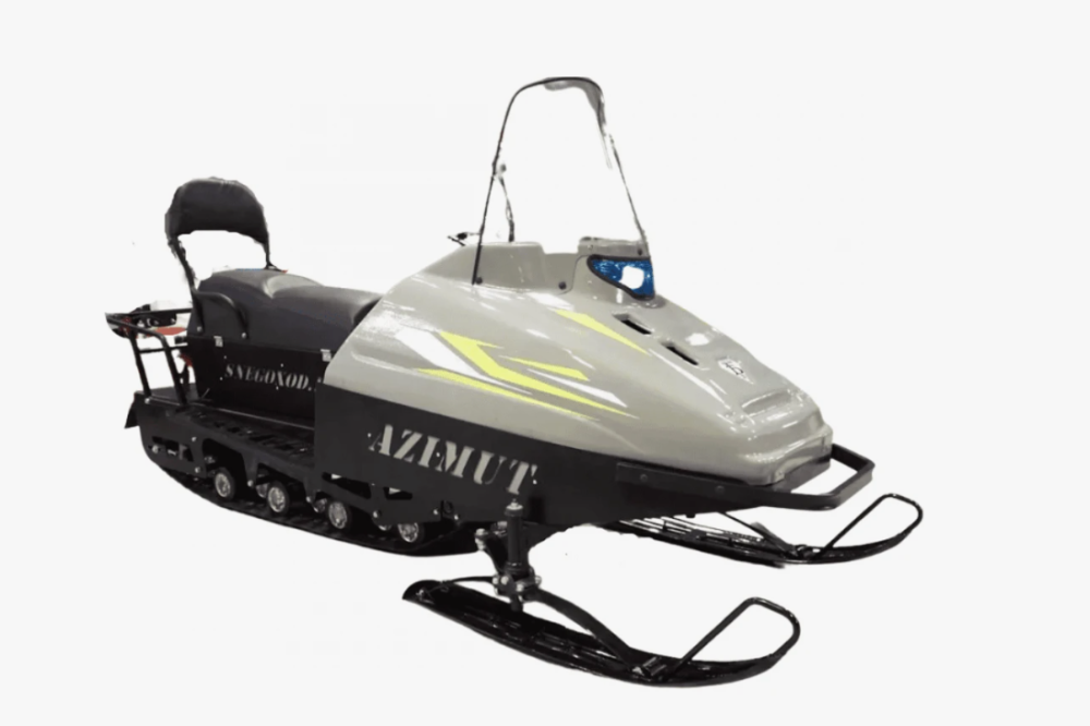 Миниснегоход Бурлак Азимут 20 л.с. , эл.запуск, реверс, тормоз гидравл, капот серый в Владивостоке