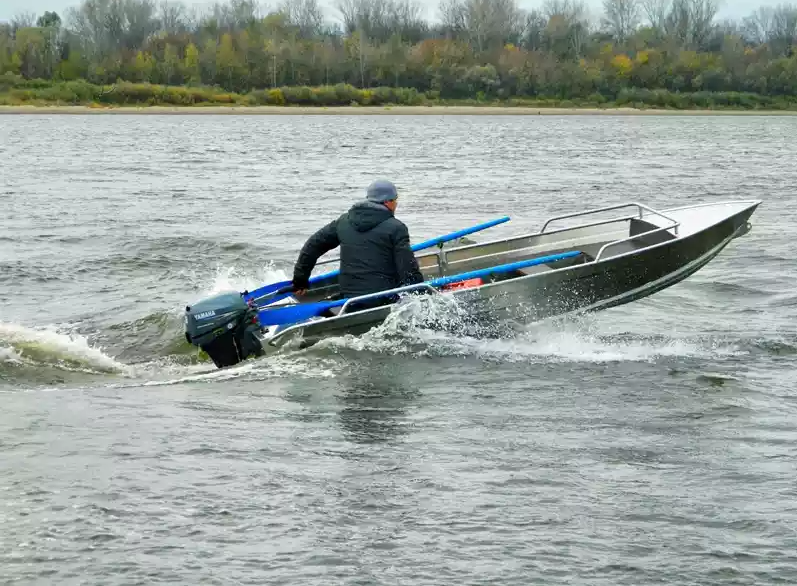 Алюминиевая лодка Wyatboat-390 M в Владивостоке