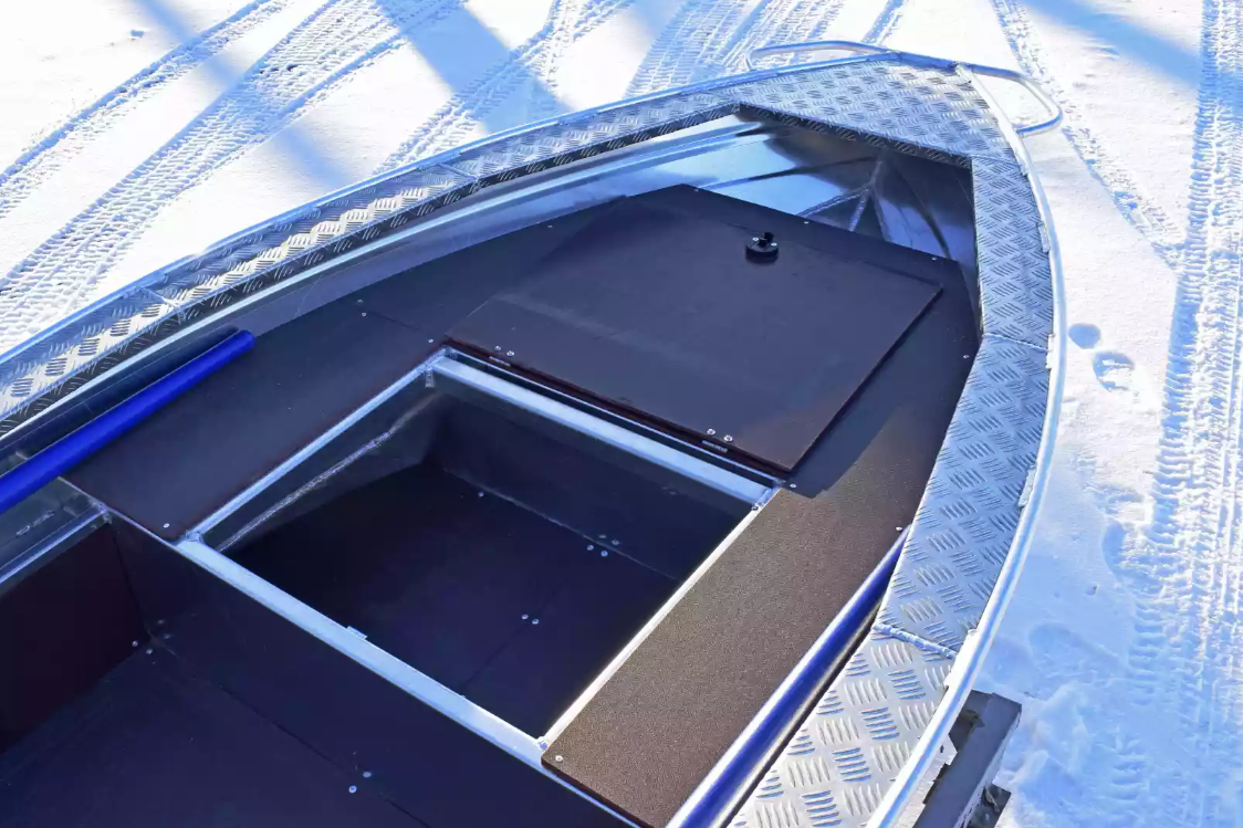 Алюминиевая лодка Wyatboat-370 Р FISH в Владивостоке