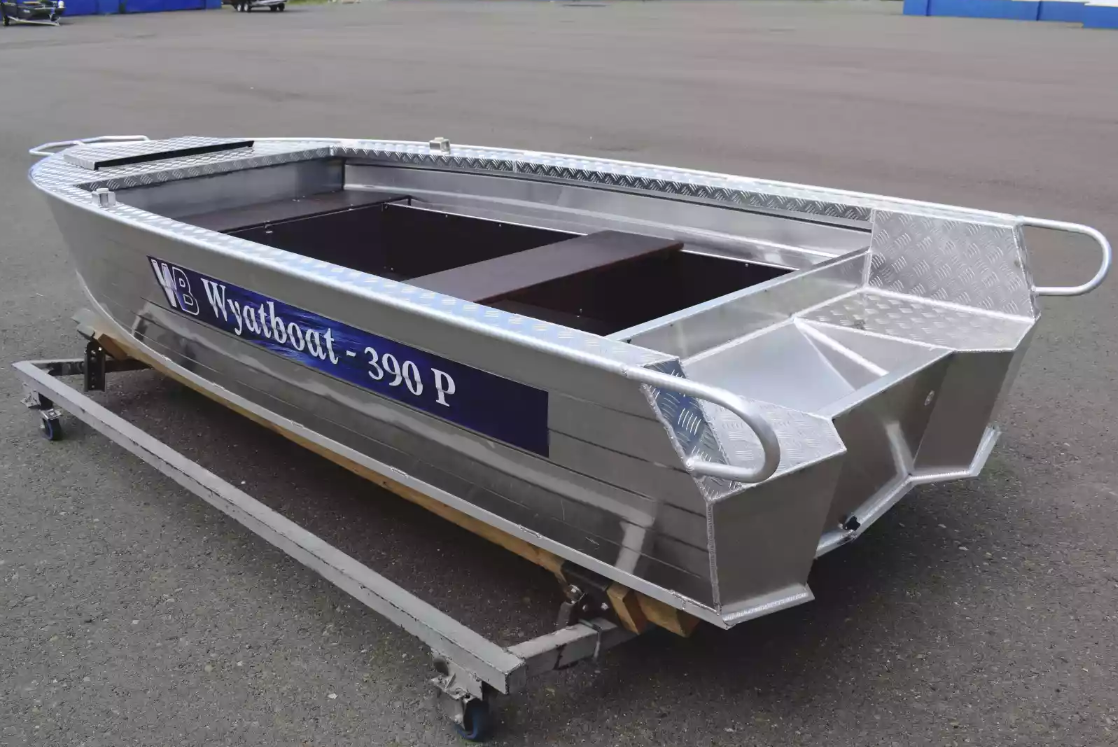 Алюминиевая лодка Wyatboat-390Р PRO в Владивостоке