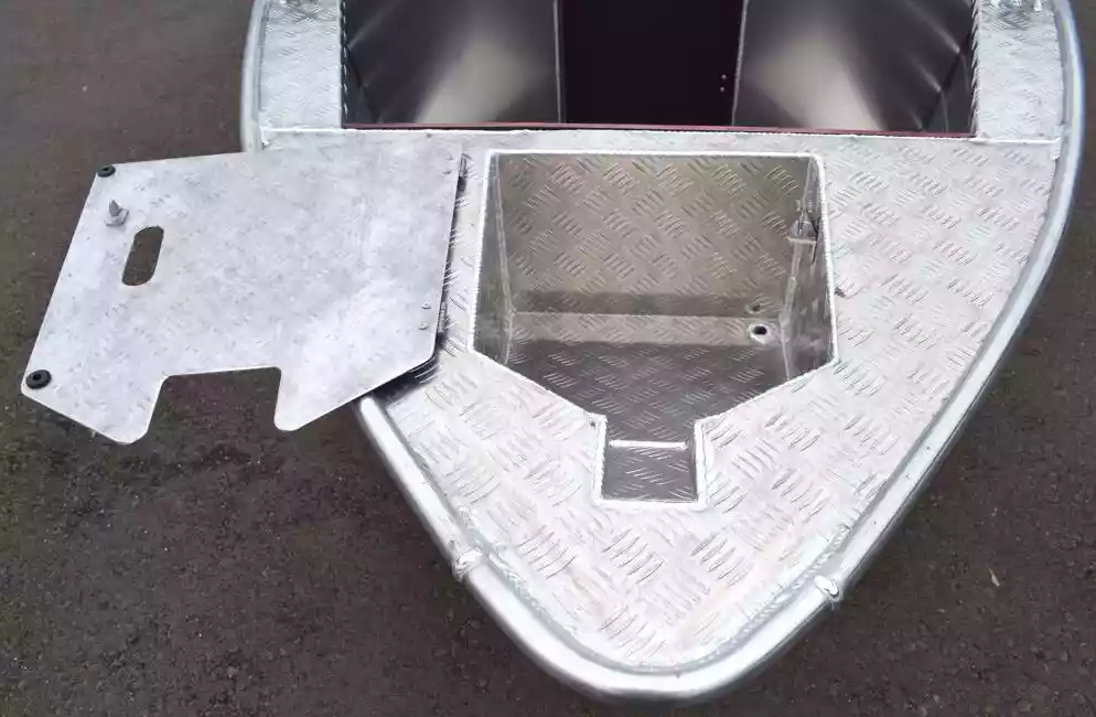 Алюминиевая лодка Wyatboat-390 DCM Увеличенный борт в Владивостоке